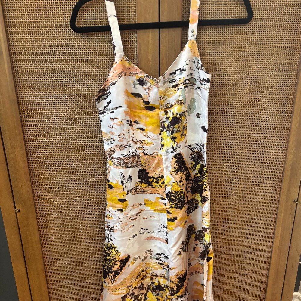 Aritzia le fou Printed Midi Dress 00